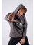 Smoked Broken Oversize Kapşonlu Sweatshirt 2