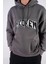 Smoked Broken Oversize Kapşonlu Sweatshirt 3