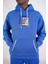 Sax Mavisi Oversize Kapşonlu Sweatshirt 1