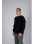 Siyah Basic Oversize Sweatshirt 1