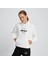 Kadın Sweatshirt Kapüşonlu Ekru 1