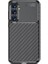 Samsung Galaxy S23 Fe Kılıf Negro Karbon Desen Silikon + Ekran Koruyucu 1