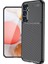 Samsung Galaxy S23 Fe Kılıf Negro Karbon Desen Silikon + Ekran Koruyucu 3