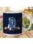 1-2219 Time Travellers Cats Doctor Who Tardis Iki Tarafı Baskılı Kupa Bardak 1