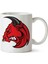 Angry Bull Head Bing Iki Tarafı Baskılı Kupa Bardak 1