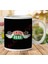 1-1406 Friends Central Perk Logo Iki Tarafı Baskılı Kupa Bardak 1