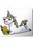 Unicorn Believe In Your Self Baskılı Mouse Pad Mousepad 1