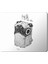 Pug Life Illustration Baskılı Mouse Pad Mousepad 1
