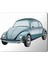 Volkswagen Old Beetle 2 Baskılı Mouse Pad Mousepad 1