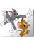 Tom ve Jerry (2) Baskılı Mouse Pad Mousepad 1