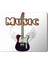 Guitar Music Gitar Müzik Baskılı Mouse Pad Mousepad 1