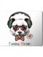 Panda Music Müzik Baskılı Mouse Pad Mousepad 1