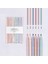 Morandi Colour 6 Parça Ince Model Çift Taraflı Marker Çizgi Işaretleme Kalemi - Tip 1 2