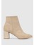 Bej Kadın Bootie 1