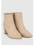 Bej Kadın Bootie 2