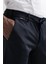 Slimfit Beli Lastikli ve Iplikli Polyamid Hafif Parlak Kışlık Kumaş Erkek Jogger Pantolon 5