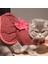 Kırmızı Siyah Kareli Papyonlu Dişi Kedi Köpek Kıyafeti Elbisesi Xlarge/xl/beden 4 6