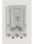 Küpelı Kadıfe Nakıslı Çeyız Havlusu Grı 50X85 3