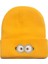 Sonbahar Kış Örme Şapka Sıcak Kayak Şapka Rahat Sevimli Karikatür Gözlük Göz Yün Şapka Beanie (Yurt Dışından) 1