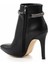 Siyah Platin Kadın Bot & Bootie K02674030409 4