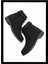 Siyah Nubuk Kadın Bot & Bootie K02671903501 1