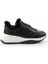 Siyah Hakiki Deri Kadın Sneaker K01410055003 2