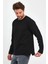 30/2 Süprem % 100 Pamuk Bisiklet Yaka Sweatshirt RD24KE055465 3