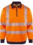Olympus Contrast Safety Full Zıp Hooded Sweatshırt 1