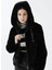 Kadın Ceket Siyah 15260047 Onlvıda Fur Hooded Jacket cc Otw 2