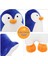 Anime Penguen Peluş, 10 Inç, Mavi Penguen Doldurulmuş Hayvan, Küçük Anime Bebek Squishy Yastık Cosplay Ürün Sahne, Çocuklar Için Hediye (Yurt Dışından) 4