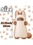 Kedi Peluş Yastık 21 ''uzun Kedi Yastık Sevimli Siyah Doldurulmuş Hayvanlar Peluşlar Kawaii Kedi Vücut Yastığı Peluş Çocuklar Kızlar Için Doğum Günü Hediyesi (Yurt Dışından) 2