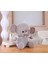 Oyuncaklar Peluş Yastıklar Dolması Fil Sevimli Oyuncak Hediye Tatlı Güzel Fil Peluş Atmak Yastık 23 cm (Yurt Dışından) 4