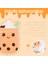 9.4 Inç Dolması Kabarcık Çay Peluş Kahve Yastık Karikatür Silindirik Süt Boba Çay Bardağı Yastık, Süper Yumuşak Kawaii Sarılma Yastık Gerçekçi Peluş Gıda (Yurt Dışından) 4