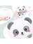 23.6 Inç Sevimli Panda Peluş Doldurulmuş Hayvan Silindirik Vücut Yastık, Süper Yumuşak Karikatür Sarılma Oyuncak Yatak Için Hediyeler, Çocuklar Uyku Kawaii Yastık (Yurt Dışından) 3