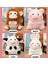Sevimli Domuz Peluş Oyuncaklar, Yumuşak Karikatür Piggy Dolması Hayvan Oyuncak Peluşlar, Kız Kız Arkadaşı Için Doğum Günü Hediyeleri (Orta Piggy 9.8'') (Yurt Dışından) 2