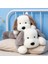Peluş Yavru Köpek Doldurulmuş Hayvan Köpek Çocuk Peluş Oyuncak Yastık Sarılma Yastık Peluş Oyuncak (Kahverengi, 50CM/19.6IN) (Yurt Dışından) 3