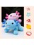 Axolotl Doldurulmuş Hayvan Sevimli Axolotl Peluş Bebek Yumuşak Oyuncak 9.8 Inç Hediye Kız Erkek Bebek Doğum Günleri Noel Çocuk Bayramı Cadılar Bayramı Şükran Günü (Axolotl Pembe) (Yurt Dışından) 1
