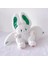 Sevimli Yarasa Tavşan Peluş Yastık Kawaii Yarasa Tavşan Doldurulmuş Hayvan Çocuklar Için Beyaz 12" (Yurt Dışından) 2