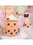 19.6 Inç Dolması Kabarcık Çay Peluş Kahve Yastık Karikatür Silindirik Süt Boba Çay Bardağı Yastık, Süper Yumuşak Kawaii Sarılma Yastık Gerçekçi Peluş Gıda (Yurt Dışından) 3