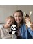 Panda El Kukla Peluş Hayvan Oyuncak Hareketli Ağız ile Rol Oynamak Için Hikaye Anlatımı Okul Öncesi Öğretim Çocuklar Için Doğum Günü Hediyeleri Erkek Kız 9'' (Yurt Dışından) 4