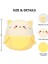 Muz Kedi Peluş Oyuncak, 9.8 "muz Kedi Peluş Doldurulmuş Hayvan Kawaii Kedi Yastık Yumuşak Kedi Peluş Bebek Çocuklar Için Kız Erkek Doğum Günü Noel Ev Decora (Çilek Inek) (Yurt Dışından) 1
