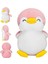 Penguen Peluş Yastık, Doğum Günü, Sevgililer Günü, Noel Için Yumuşak Penguen Doldurulmuş Hayvan Sarılma Yastık Oyuncak Hediyeler, 9,8 Inç, Pembe. (Yurt Dışından) 2