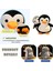 9.8ın Penguen Dolması Hayvan Peluş Sevimli Oyuncak Çocuklar Penguen Severler Için Hediyeler, Siyah (Yurt Dışından) 3