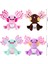 Axolotl Peluş Axolotl Doldurulmuş Hayvan Peluş Oyuncak 11.8 ", Çocuklar ve Hayranlar Için Güzel Karikatür Yumuşak Peluş Bebek Hediyeleri (Kahverengi) (Yurt Dışından) 2