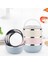 3 Katlı 2100ML Gurme Modern Öğle Yemeği Kutusu Bento Öğle Yemeği Kutusu (Yurt Dışından) 3
