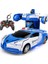 1:18 24 cm Rc Araba 2 In 1 Dönüşüm Robotlar Arabalar Spor Sürüş Araç Tek Anahtar Deformasyon Uzaktan Kumanda Araba Oyuncak Boys Için (Yurt Dışından) 2