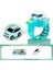 (1 Paket) Araba Saati Oyuncak Elektrikli Çocuk Mini Yarış Çocuk Uzaktan Kumandalı Araba Araba Saati (Yükseltme - Maca Green Mini (Şarj Edilebilir Versiyon)) (Yurt Dışından) 1