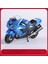 Kawasaki ZX-14R 1:18 Motosiklet Modeli Oyuncak Motosiklet Tabanı ile (Yurt Dışından) 1