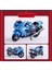 Kawasaki ZX-14R 1:18 Motosiklet Modeli Oyuncak Motosiklet Tabanı ile (Yurt Dışından) 2