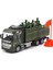 1/48 Alaşım Geri Çekin Döküm Araçlar Oyuncaklar, Askeri Model Kamyon Taşıma Aracı Modeli Oyuncak Arabalar Araba Hediye Erkek Kız Koleksiyonu Için (Yurt Dışından) 1